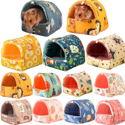 Soft Cotton Pet Sleeping House For Small Animals And Rabbits