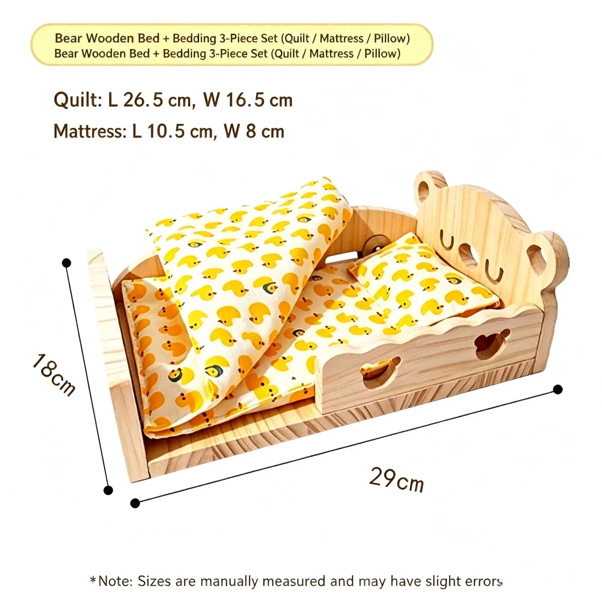 Wooden Parrot Bird Bed for Cage Mounted Sleeping Platform
