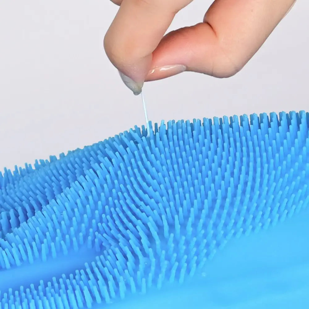 Silicone Pet Bathing Glove For Dog And Cat Grooming