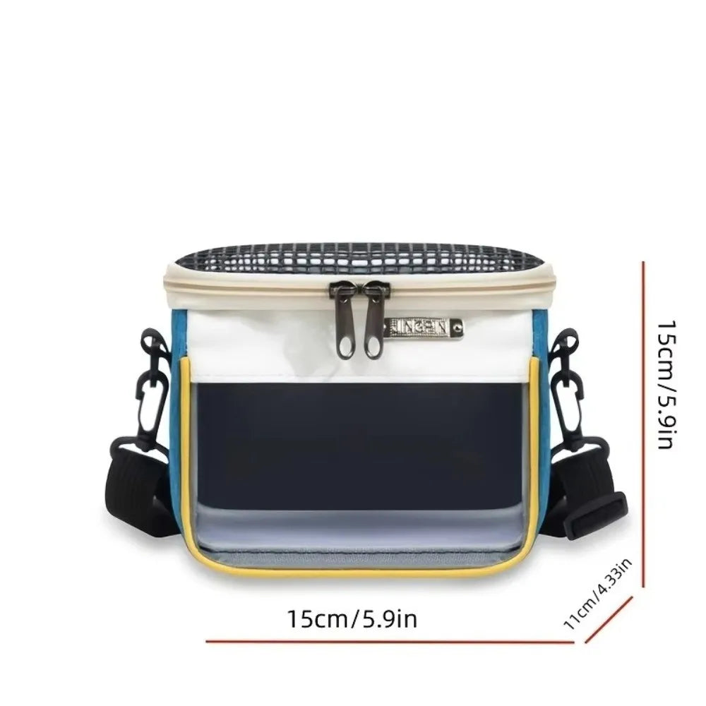 Ventilated Mesh Pet Carrier Bag For Small Pets And Hamsters