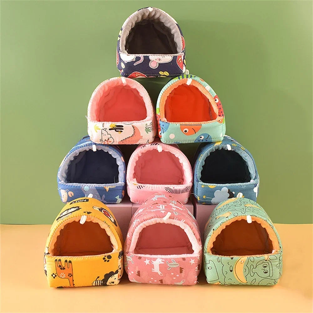 Soft Cotton Pet Sleeping House For Small Animals And Rabbits