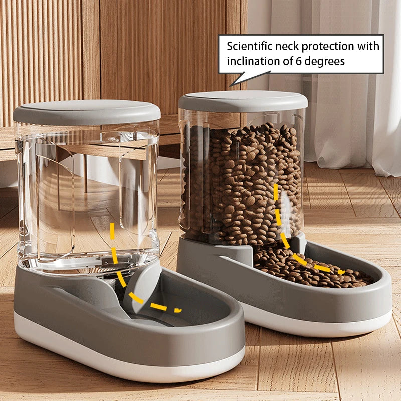 Large Capacity Plastic Pet Feeding Bowl For Dogs And Cats