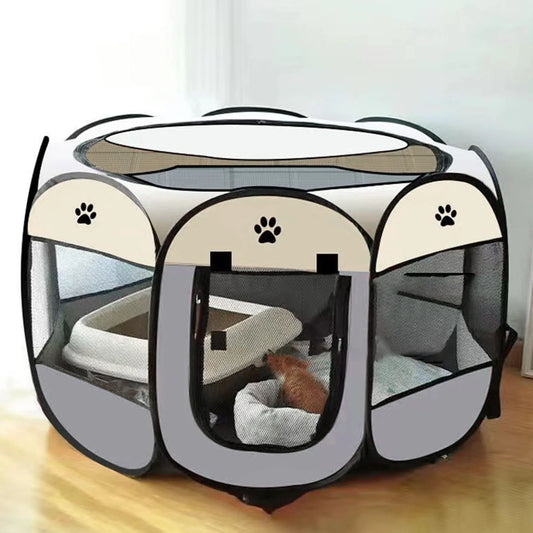 Foldable Soft Kennel For Cats And Dogs Travel Carrier