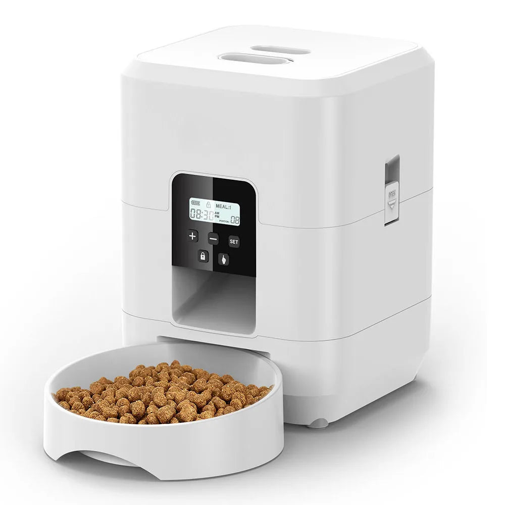 ZYfeeder Automatic Timed Pet Feeder With LCD Display For Cats