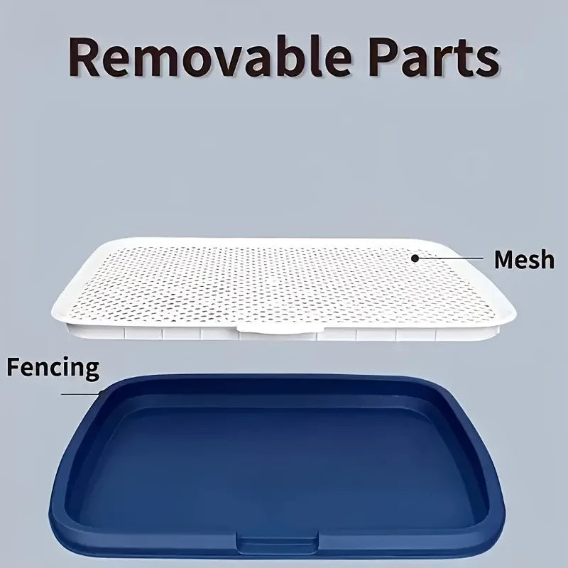 Indoor Anti Slip Reusable Mesh Dog Potty Training Tray