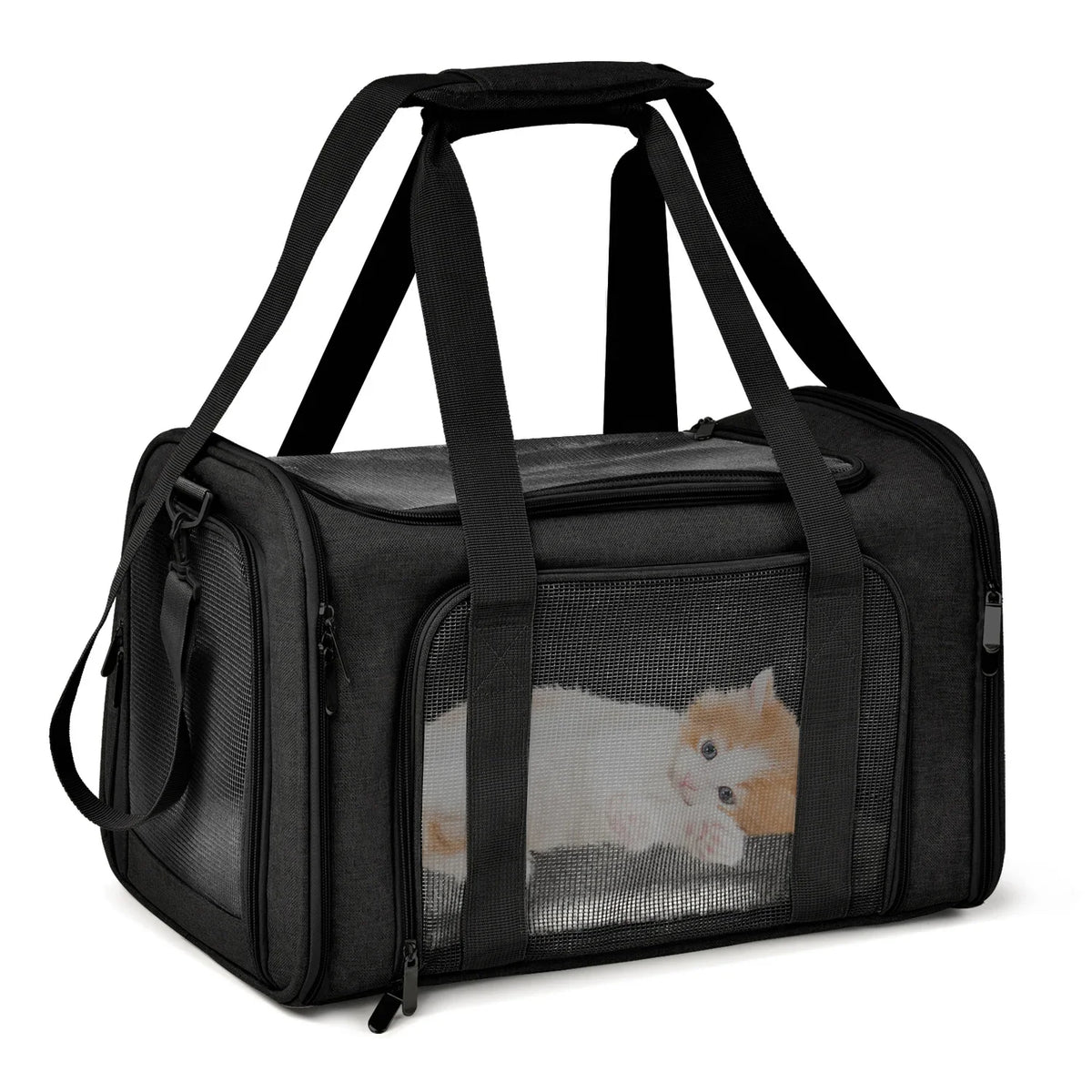 Breathable Foldable Pet Carrier Bag For Small Cats And Dogs
