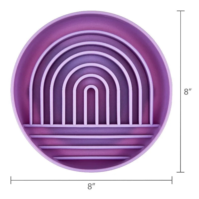 Non Slip Silicone Slow Feeder Bowl For Dogs And Cats