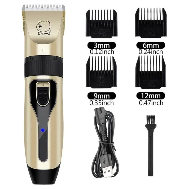 Professional Electric Pet Hair Clipper And Grooming Trimmer