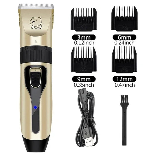 Professional Electric Pet Hair Clipper And Grooming Trimmer