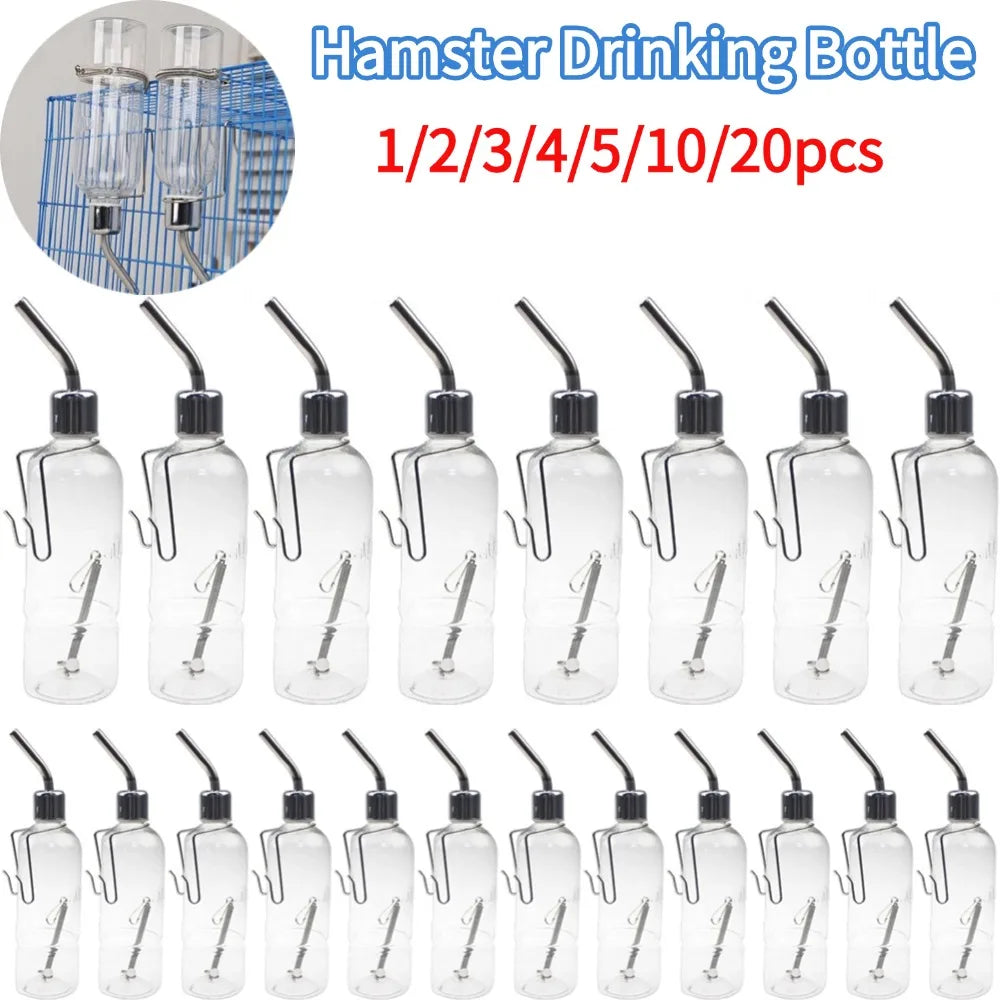 Stainless Steel No Drip Small Pet Water Bottle Dispenser