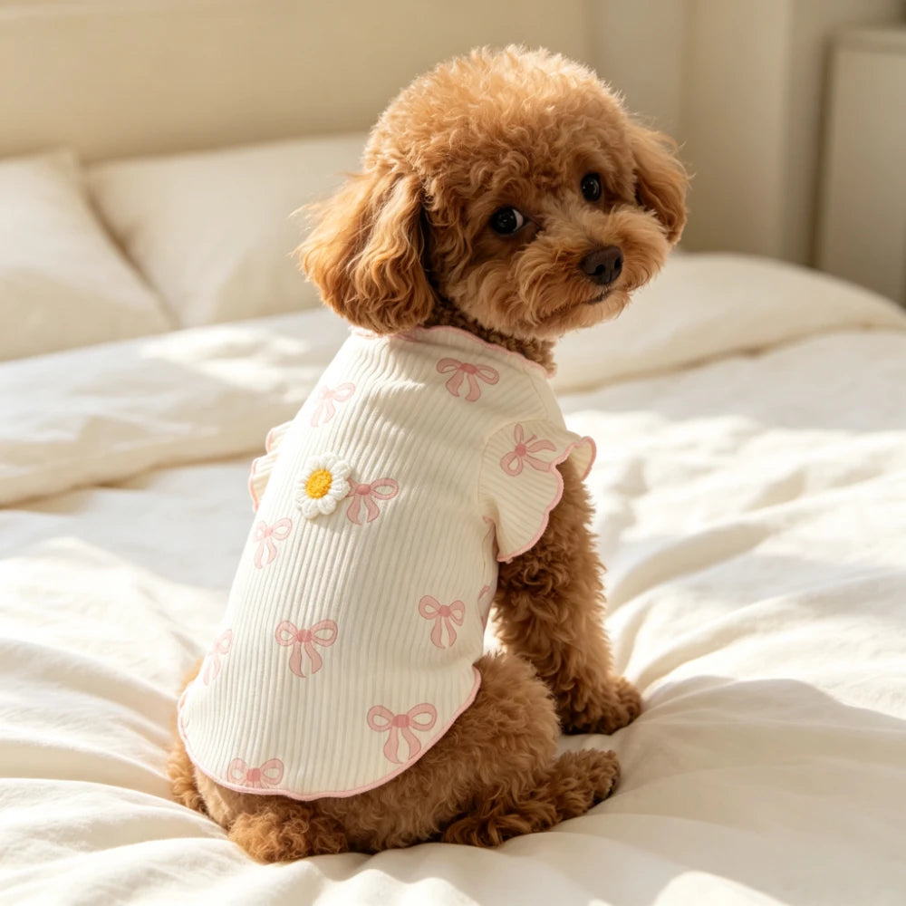 Lightweight Elastic Dog T Shirt For Comfortable Wear