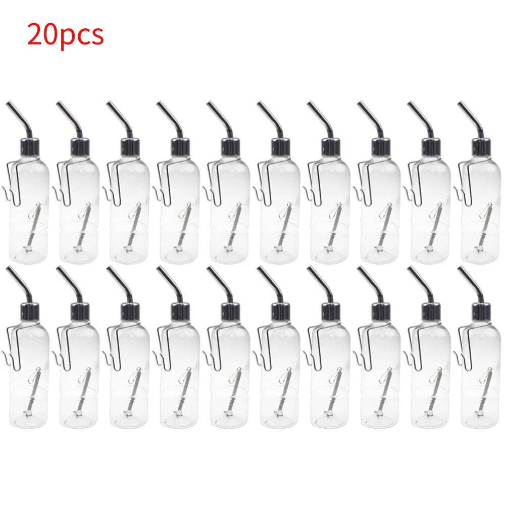 Stainless Steel No Drip Small Pet Water Bottle Dispenser